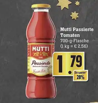 Edeka Mutti passierte tomaten Angebot