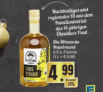 Edeka Die ölfreunde rapsfreund Angebot