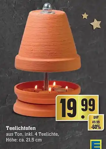 Edeka Teelichtofen Angebot