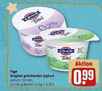 REWE Fage originale griechischer joghurt Angebot