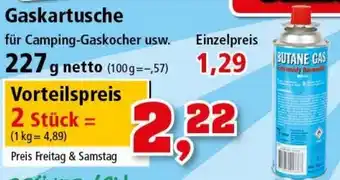 Thomas Philipps Gaskartusche 227g Angebot