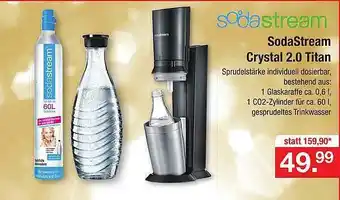 Zimmermann Sodastream crystal 2.0 titan Angebot