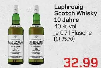 akzenta Laphroaig scotch whisky 10 jahre Angebot