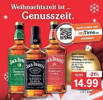 Famila Nord West Jack daniel's tennessee whiskey oder likör Angebot