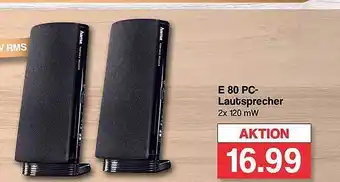 Famila Nord West E 80 pc-lautsprecher Angebot