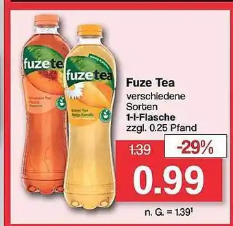 Famila Nord West Fuze tea Angebot