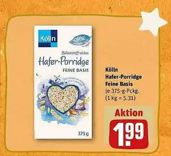 REWE Kölln hafer-porridge feine basis Angebot