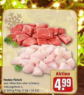 REWE Fondue-fleisch Angebot