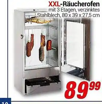 CENTERSHOP Xxl-räucherofen Angebot