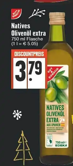 Edeka Gut & günstig natives olivenöl extra Angebot