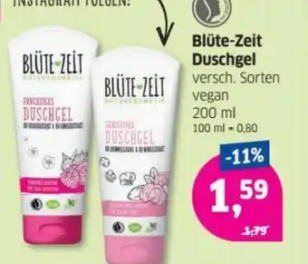 Budni Blüte Zeit Duschgel 200ml Angebot