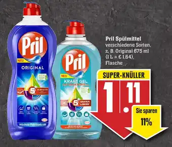 Edeka Pril Spülmittel 675ml Angebot