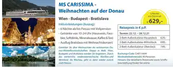 Edeka Ms Carissima Weihnachten auf der Donau Angebot