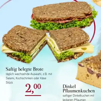 Dornseifer Saftig belegte Brote Angebot