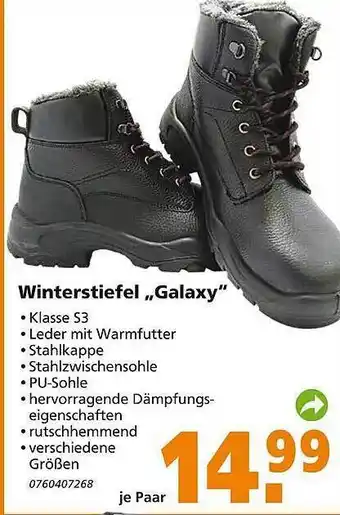 Globus Baumarkt Winterstiefel „galaxy“ Angebot