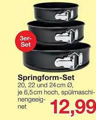 Jawoll Springform-set Angebot