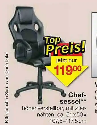 Jawoll Chefsessel Angebot