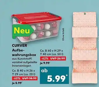 Kaufland Curver aufbewahrungsbox Angebot