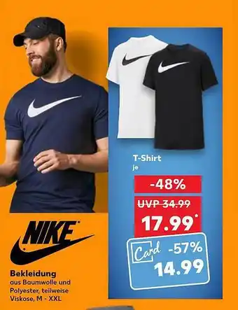 Kaufland Nike bekleidung Angebot