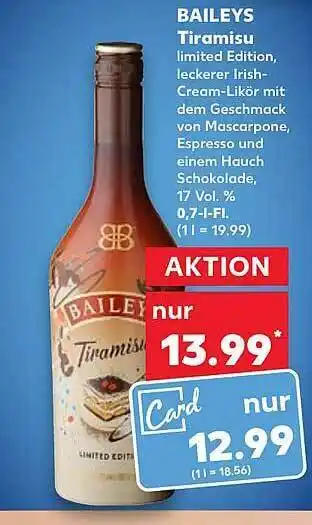 Kaufland Baileys tiramisu Angebot