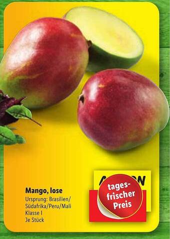 Lidl Mango, lose Angebot