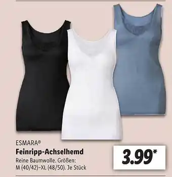 Lidl Esmara feinrippachselhemd Angebot