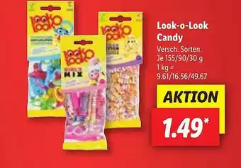 Lidl Look-o-look candy Angebot