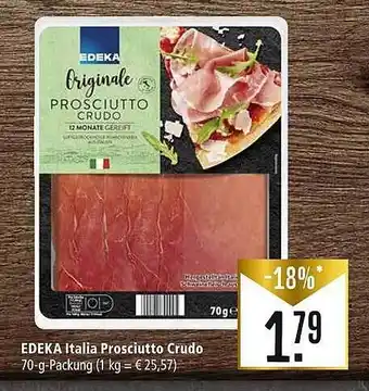 Marktkauf Edeka italia prosciutto crudo Angebot