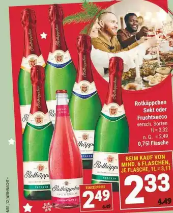 Marktkauf Rotkäppchen sekt oder fruchtsecco Angebot