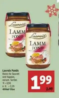 Marktkauf Lacroix fonds Angebot