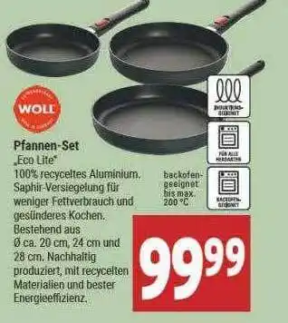 Marktkauf Woll pfannen-set „eco lite“ Angebot