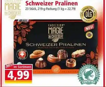 Norma Magie du chocolat schweizer pralinen Angebot