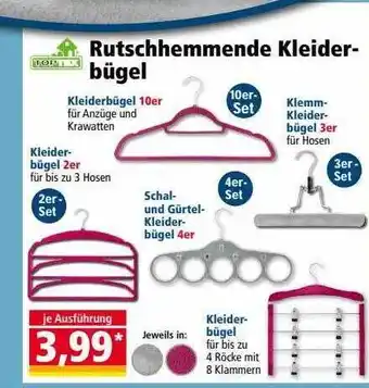 Norma Toptex rutschhemmende kleiderbügel Angebot