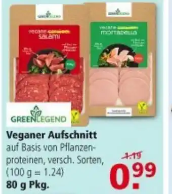 Multi Markt Veganer Aufschnitt 80g Angebot