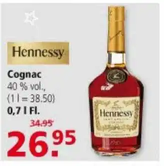 Multi Markt Hennessy cognac Angebot