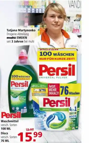 Multi Markt Persil waschmittel Angebot