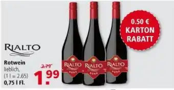 Multi Markt Rialto Rotwein 0,75L Angebot