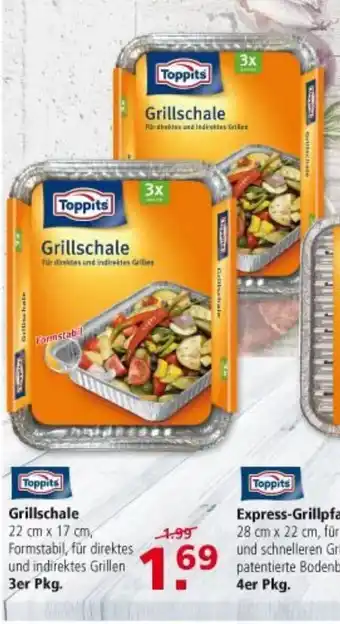 Multi Markt Toppits Grillschale Angebot