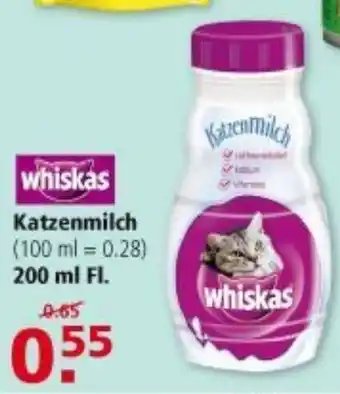 Multi Markt Whiskas Katzenmilch 200 ml Angebot