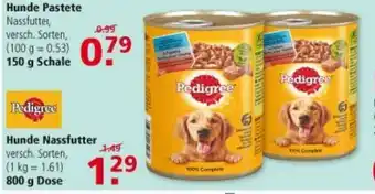 Multi Markt Pedigree Hunde Nassfutter 800g Angebot