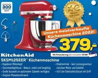 Euronics KitchenAid 5KSM125EER Küchenmaschine Angebot