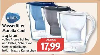 Feneberg Brita wasserfilter marella cool 2,4l Angebot