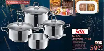 Selgros Silit Topf Set Diamant 4-tlg. Angebot