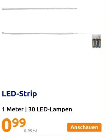 Action LED Strip 1 Meter | 30 LED Lampen Angebot