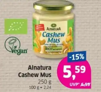 Budni Alnatura Cashew Mus 250g Angebot