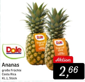 KONSUM Dole Ananas Angebot