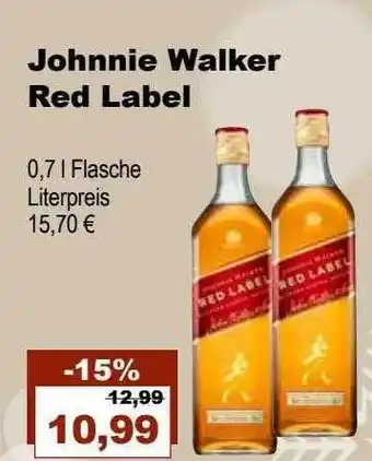 Bilgro Johnnie walker red label Angebot