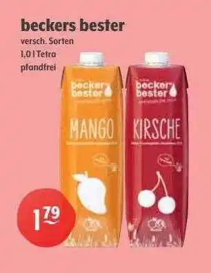 Getränke Hoffmann Beckers bester Angebot