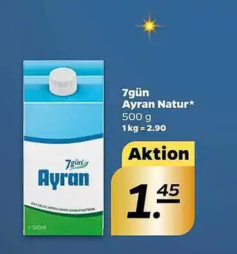 NETTO 7gün ayran natur Angebot