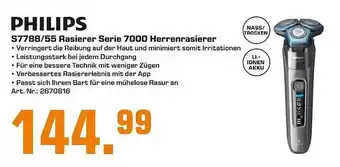 Saturn Philips s7788-55 rasierer serie 7000 herrenrasierer Angebot